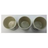 Misc. Vintage Japanese Sake Cups With Japanese Artwork