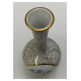 Group Of Vintage Miniature Oriental Blue And White Vases