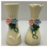 Group Of Vintage Miniature Oriental Blue And White Vases And More