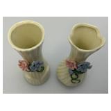 Group Of Vintage Miniature Oriental Blue And White Vases And More