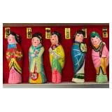 Vintage Miniature 12 Beauties Chinese Figurines From "Dream Of The Red Mansions" Beauties Of Jinling In Original Box