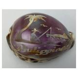 Misc. Vintage Phillipines Collectibles Including Coconut Bowls, Wooden Crab Trinket Box And More