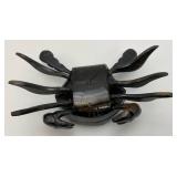 Misc. Vintage Phillipines Collectibles Including Coconut Bowls, Wooden Crab Trinket Box And More