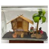 Misc. Vintage Phillipines Collectibles Including Die Cast Jeepney In Original Pack And More