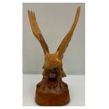 Misc. Wood hand Carved Items Including Eagle And More
