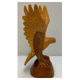 Misc. Wood hand Carved Items Including Eagle And More