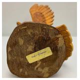 Misc. Wood hand Carved Items Including Eagle And More