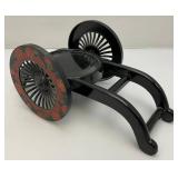 Vintage Chinese Vase On Chart 11 1/2" Tall By 13" W