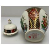 Misc. Miniature Chinese Collectible Items (Small Chips On Rim Of Yellow Vase)