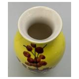 Misc. Miniature Chinese Collectible Items (Small Chips On Rim Of Yellow Vase)