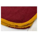 Very Old Wool University Of Minnesota Stadium Blanket (Has Signs Of Wear) And Fleece Blanket