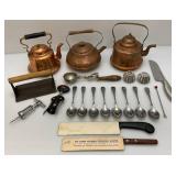 Misc. Copper Tea Pots