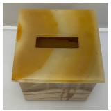 Vintage Onyx Tissue Box Covers And More