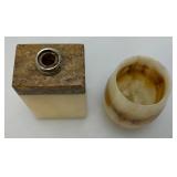 Vintage Onyx Tissue Box Covers And More