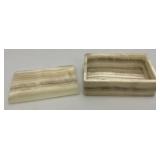 Vintage Onyx Tissue Box Covers And More