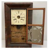 Vintage Waterbury Clock Co. Wall Clock (Needs Work)