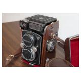 Yashica LM Antique Camera with Accessories