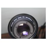 Canon FTb 35mm SLR Camera with Accessories