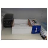 Metal Cabinet with Contents