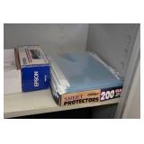 Metal Cabinet with Contents