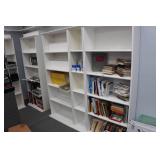 White Wood Shelving