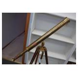 Vintage Brass Telescope