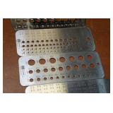 Machine Screw Tap Guage Templates