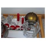Assorted Housewares - Christmas Décor, Glassware, Candles