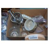 Assorted Housewares - Christmas Décor, Glassware, Candles