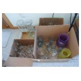Assorted Glassware