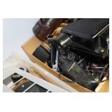 Metal Shelf with Contents