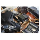 Metal Shelf with Contents