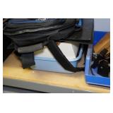 Metal Shelf with Contents