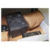 Metal Shelf with Contents