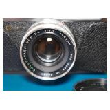 Vintage Yashica Electro 35 35mm SLR Camera and Accessories