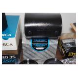 Vintage Yashica Electro 35 35mm SLR Camera and Accessories