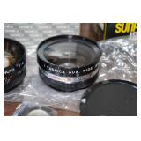 Vintage Yashica Electro 35 35mm SLR Camera and Accessories