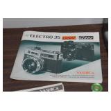 Vintage Yashica Electro 35 35mm SLR Camera and Accessories