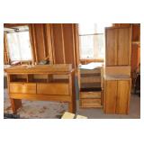 Assorted Furniture - Bernhardt Entertainment Cabinet, Bedroom Set, Lockable File Cabinet