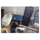 Contents of Shelves - Bar Clamps, Sporting Goods, Cameras, Tools