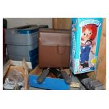 Contents of Shelves - Bar Clamps, Sporting Goods, Cameras, Tools