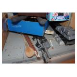 Contents of Shelves - Bar Clamps, Sporting Goods, Cameras, Tools