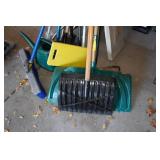 Assorted Shovels, Brooms and Loppers