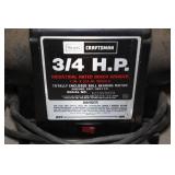 Craftsman 3/4 HP Bench Grinder