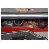 Manual Pipe Threader, Cutter, and Vise