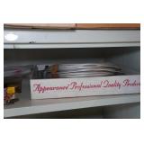 Metal Cabinet with Contents - Casters, Tools