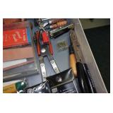 Contents of Drawer - Carving Tools, Wrenches, Drivers