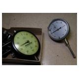 Contents of Drawer - Machinist Tools - Indicators, Calipers, Depth Mic