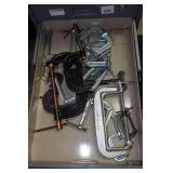 Contents of Drawer - C-Clamps