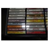 Cabinet of Drawers with Contents - Clamps, Fasteners, Cassette Tapes